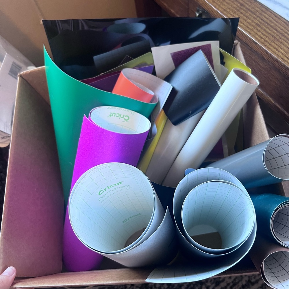 Vinyl scraps